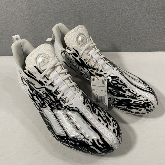 Adidas Adizero 12.0 Poison Football Soccer Cleats Black White IG7206 Men\'s 13 main image 2